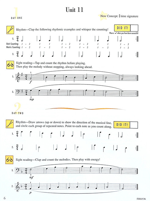 Sight Reading & Rhythm Every Day Book 1B Sight Reading & Rhythm Every Day Book 1B