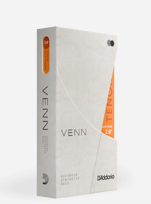 D'Addario Venn Synthetic Tenor Saxophone Reed, 3.0