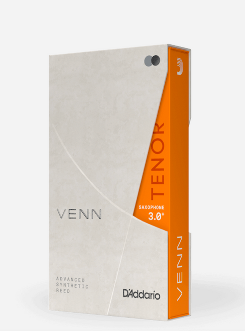 D'Addario Venn Synthetic Tenor Saxophone Reed, 3.0
