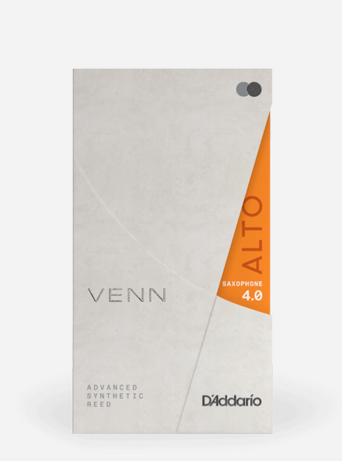 D'Addario Venn Synthetic Alto Saxophone Reed, 4.0