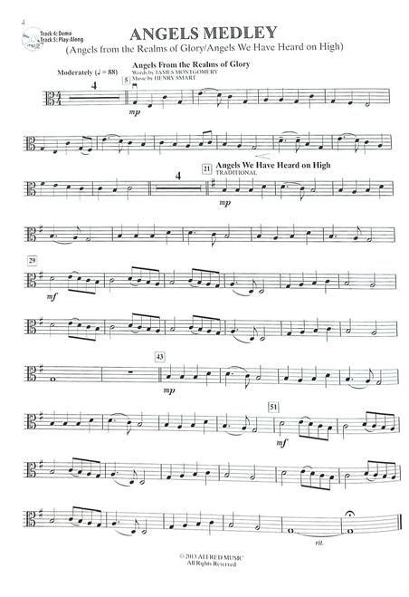 Ultimate Christmas Instrumental Solos Level 2-3 for Viola