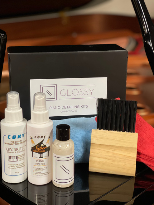 GLOSSY Piano Detailing Kit - Upright Piano (HIGH GLOSS FINISH) GLOSSY Piano Detailing Kit - Upright Piano (HIGH GLOSS FINISH)