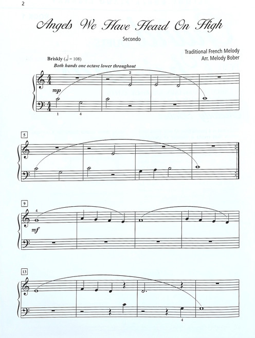 Grand Duets for Christmas Book 1 - Early Elementary - Melody Bober