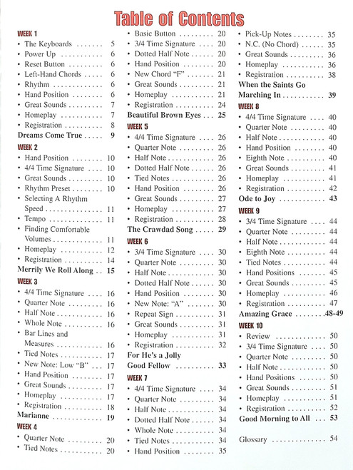 Magic Organ Course - Lowrey - Book A