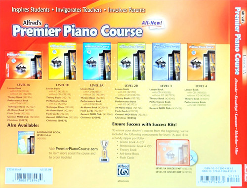 Alfred's Premier Piano Course - Lesson 1A