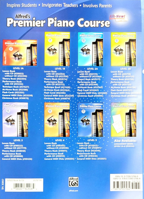 Alfred's Premier Piano Course - Lesson 5 - With CD Alfred's Premier Piano Course - Lesson 5 - With CD