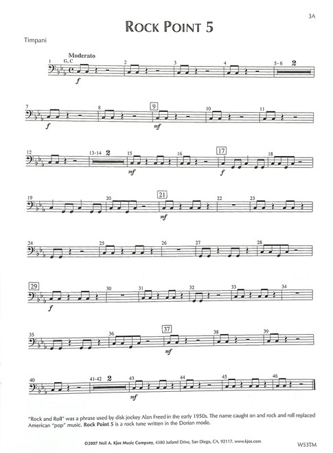 Timpani and Auxiliary Percussion - Standard of Excellence - First Performance PLUS