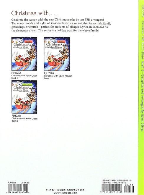 Christmas with Kevin Olson - Book 2 Late Elementary/Early Intermediate
