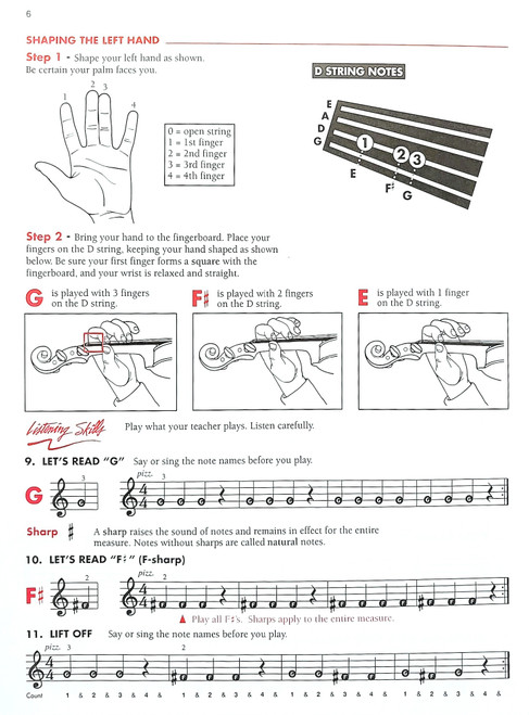 Essential Elements for Strings - Violin - Book One
