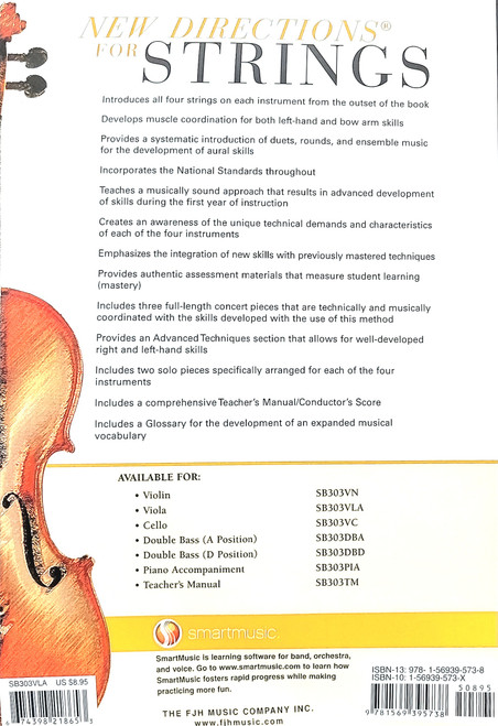 New Directions for Strings - VIOLA BOOK 1 - A Comprehensive String Method New Directions for Strings - VIOLA BOOK 1 - A Comprehensive String Method