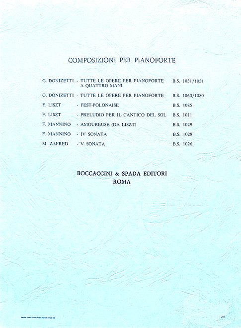 Franco Mannino - V Sonata "Ucraina" for Piano