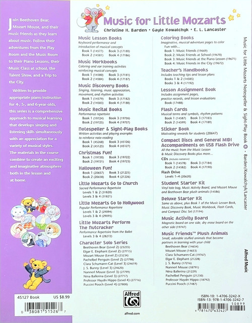 Music for Little Mozarts - Notespeller & Sight-Play Book