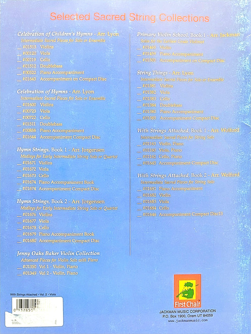 With Strings Attached - Book 2 - Viola With Strings Attached - Book 2 - Viola