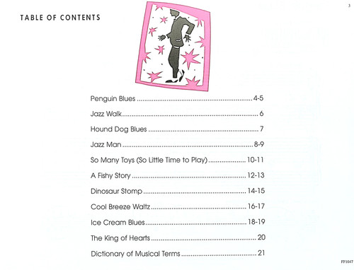 PreTime Piano - Jazz & Blues - Primer Level - Beginning Reading