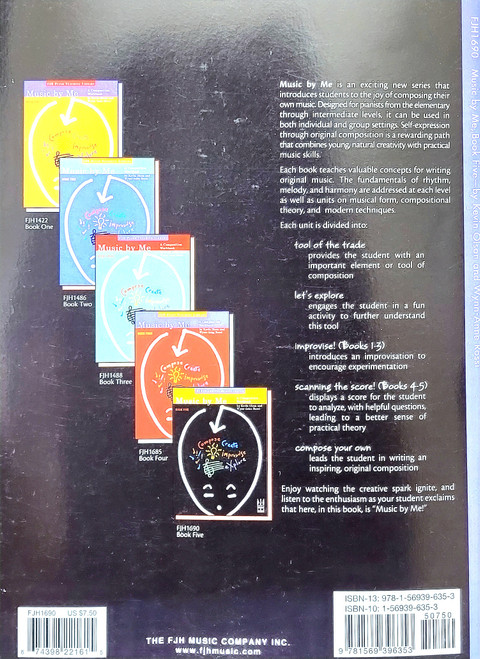 Music by Me - Book 5 - Composition Workbook