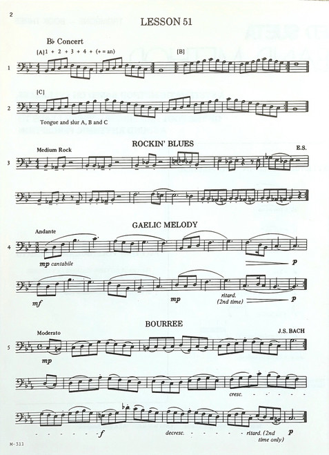 Ed Sueta Band Method - Trombone - Book 3 Ed Sueta Band Method - Trombone - Book 3