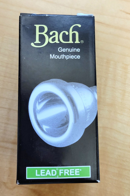 Bach 341 Classic Series Silver-plated Large Shank Trombone Mouthpiece with Gold-plated Rim - 5G Bach 341 Classic Series Silver-plated Large Shank Trombone Mouthpiece with Gold-plated Rim - 5G