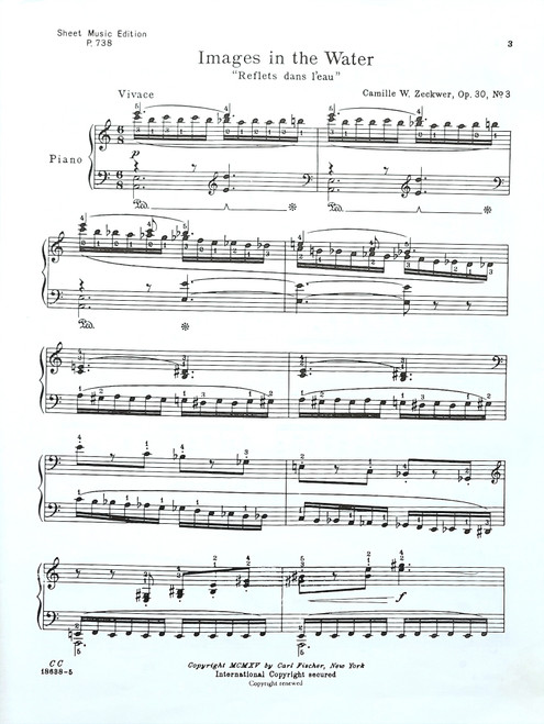 Images in the Water - Ballads of the Sea - Piano Solo Sheet Music