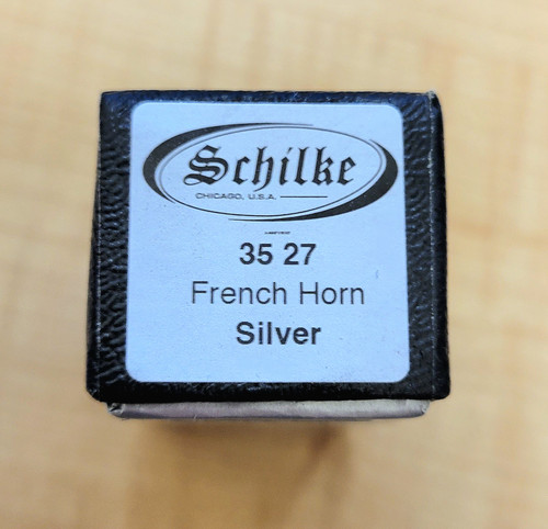Schilke 27 Standard Series French Horn Mouthpiece - Silver Plated