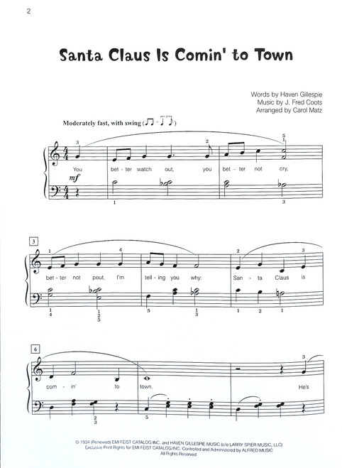 Famous & Fun Pop Christmas - Book 4 - Early Intermediate Piano