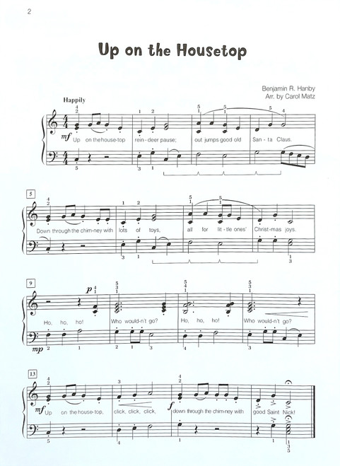 Famous & Fun Christmas - Book 4 - Early Intermediate 