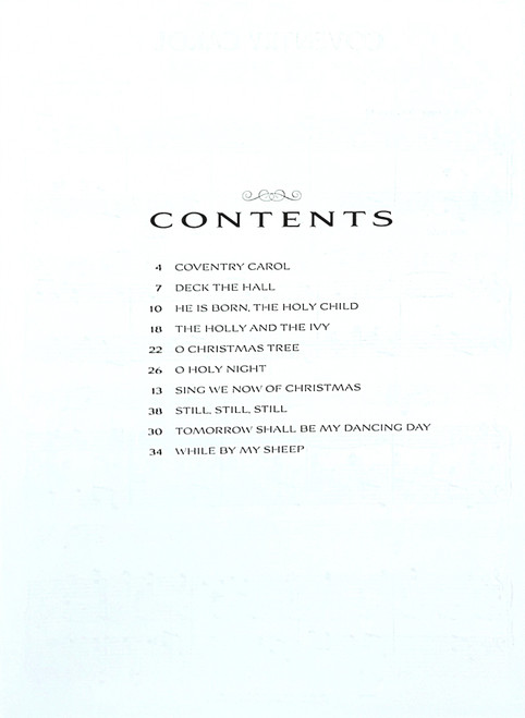 Christmas Tidings - 10 Piano Solo Carol Settings