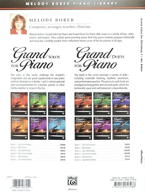 Grand Solos for Christmas - Piano Book 1