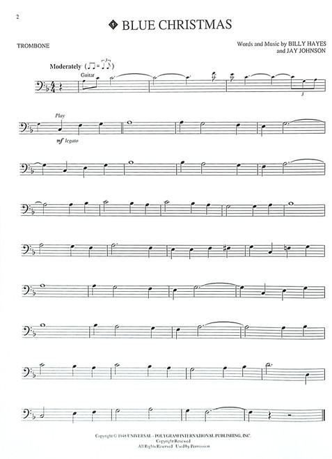 Christmas Favorites - Trombone Christmas Favorites - Trombone