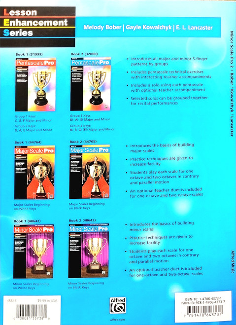 Minor Scale Pro - Book 2 - Intermediate to Late Intermediate Minor Scale Pro - Book 2 - Intermediate to Late Intermediate