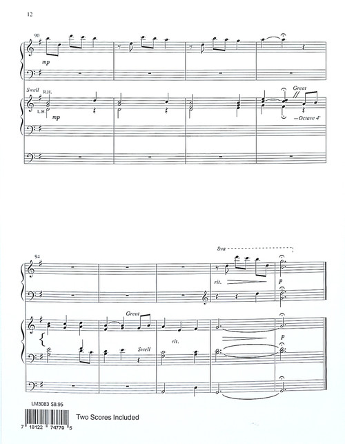 Away in a Manger - Piano & Organ Duet (Two Scores)