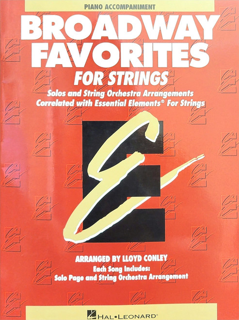 Broadway Favorites for Strings - Piano Accompaniment