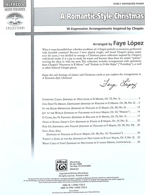 A Romantic-Style Christmas - Early Advanced Piano