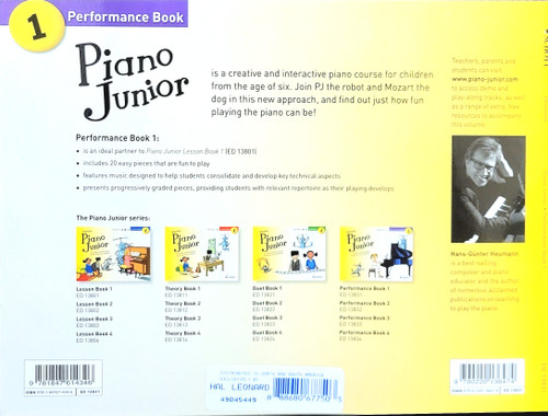 Heumann Piano Junior - Performance Book 1