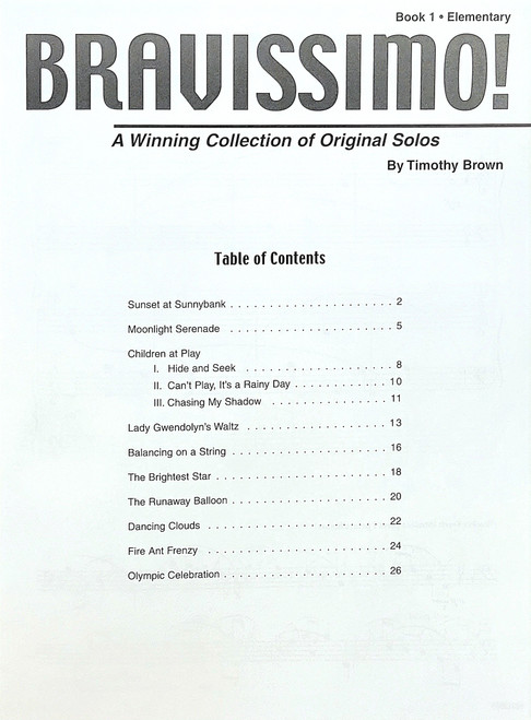 Bravissimo! - Book 1 - Elementary Bravissimo! - Book 1 - Elementary