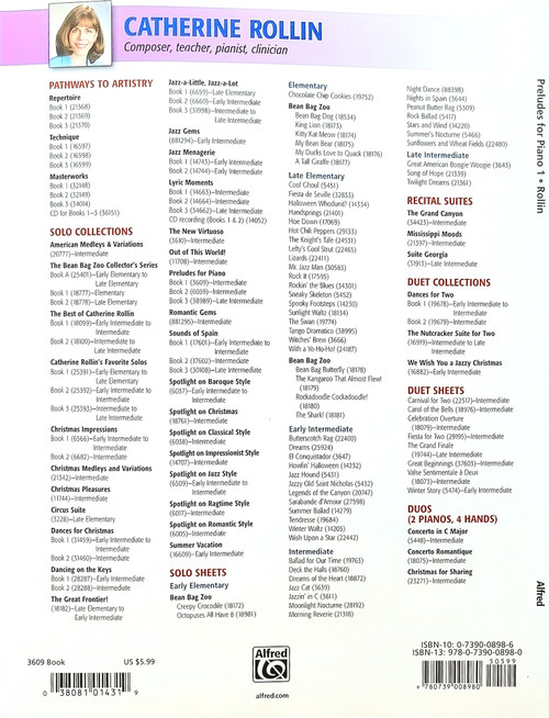 Preludes for Piano - Book 1 - 7 Intermediate Pieces