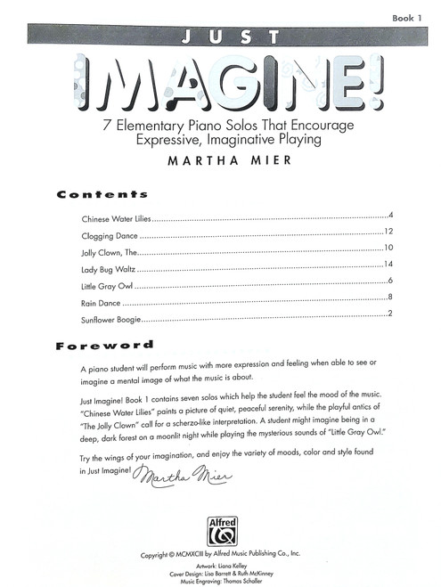 Just Imagine! Book 1