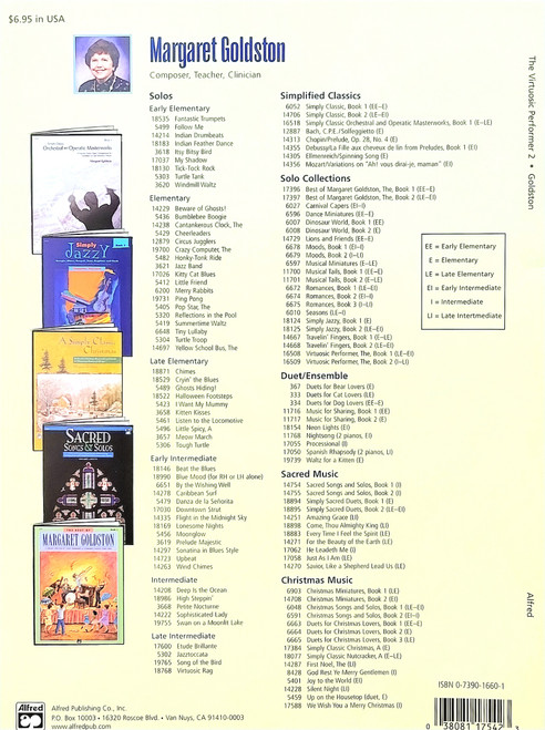 The Virtuosic Performer - Book Two - 8 Piano Solos for Intermediate Level The Virtuosic Performer - Book Two - 8 Piano Solos for Intermediate Level