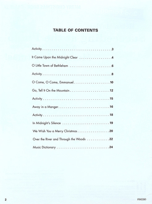 Succeeding at the Piano - Merry Christmas Book - Grade 2A