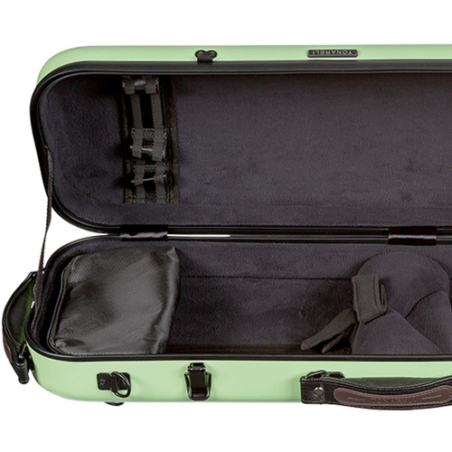 Tonarelli Oblong Violin Case - Lime Tonarelli Oblong Violin Case - Lime
