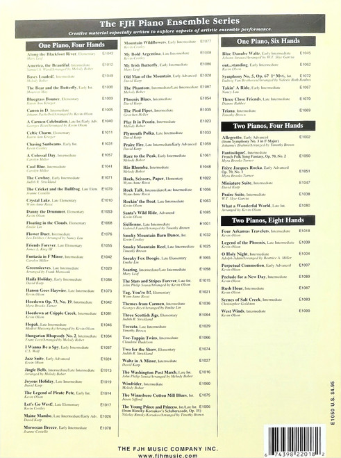 Fantastique! - FJH Piano Ensemble Series - Piano Duet Fantastique! - FJH Piano Ensemble Series - Piano Duet