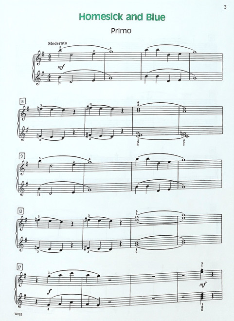 Duet Favorites - Level 3 Piano - by Jane Smisor Bastien