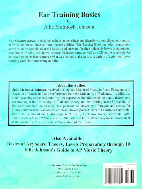 Ear Training Basics - Level 4 - Student Book