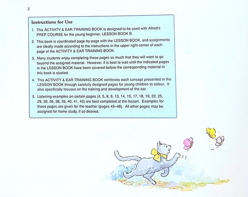 Prep Course for the Young Beginner - Activity & Ear Training Book Level B