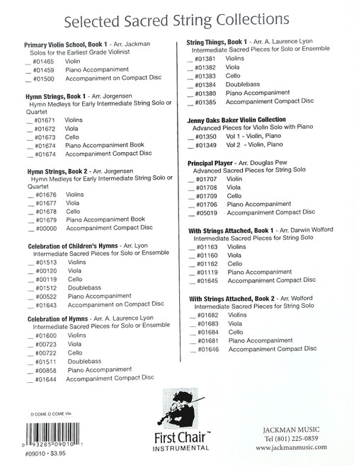 O Come O Come Emmanuel - Violin and Piano