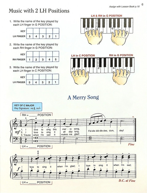 Alfred's Basic Graded Piano Course - Theory Book 2 - Preparatory - UK Edition