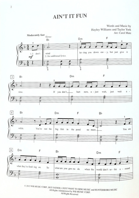 4 Pop Hits - Issue 2 - Easy Piano 4 Pop Hits - Issue 2 - Easy Piano