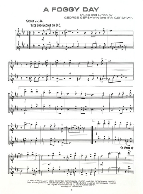 For Saxes Only! 10 Jazz Duets for Saxophone - with CD