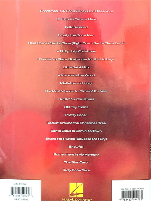 Christmas Classic Favorites - Piano Solo - 21 Seasonal Songs