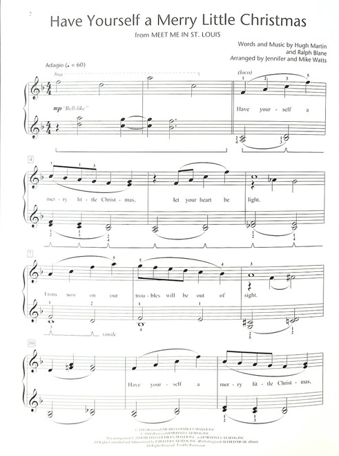 Have Yourself a Merry Little Christmas - Early Intermediate Piano - Level 4 Have Yourself a Merry Little Christmas - Early Intermediate Piano - Level 4