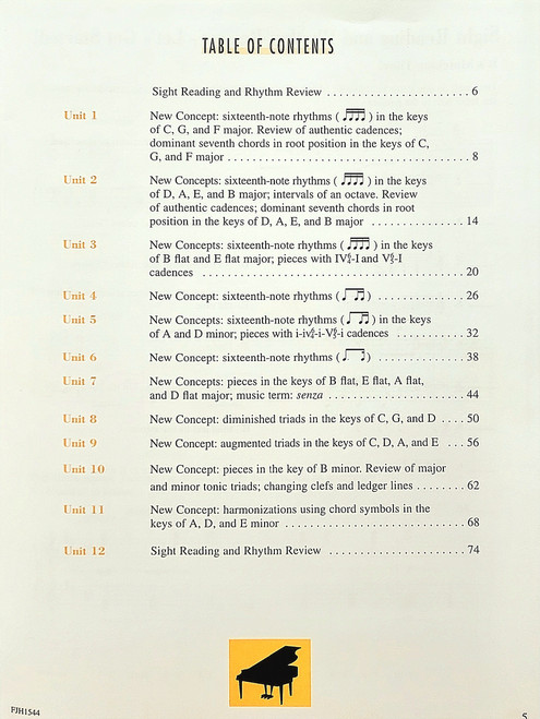 Sight Reading and Rhythm Every Day, Book 6